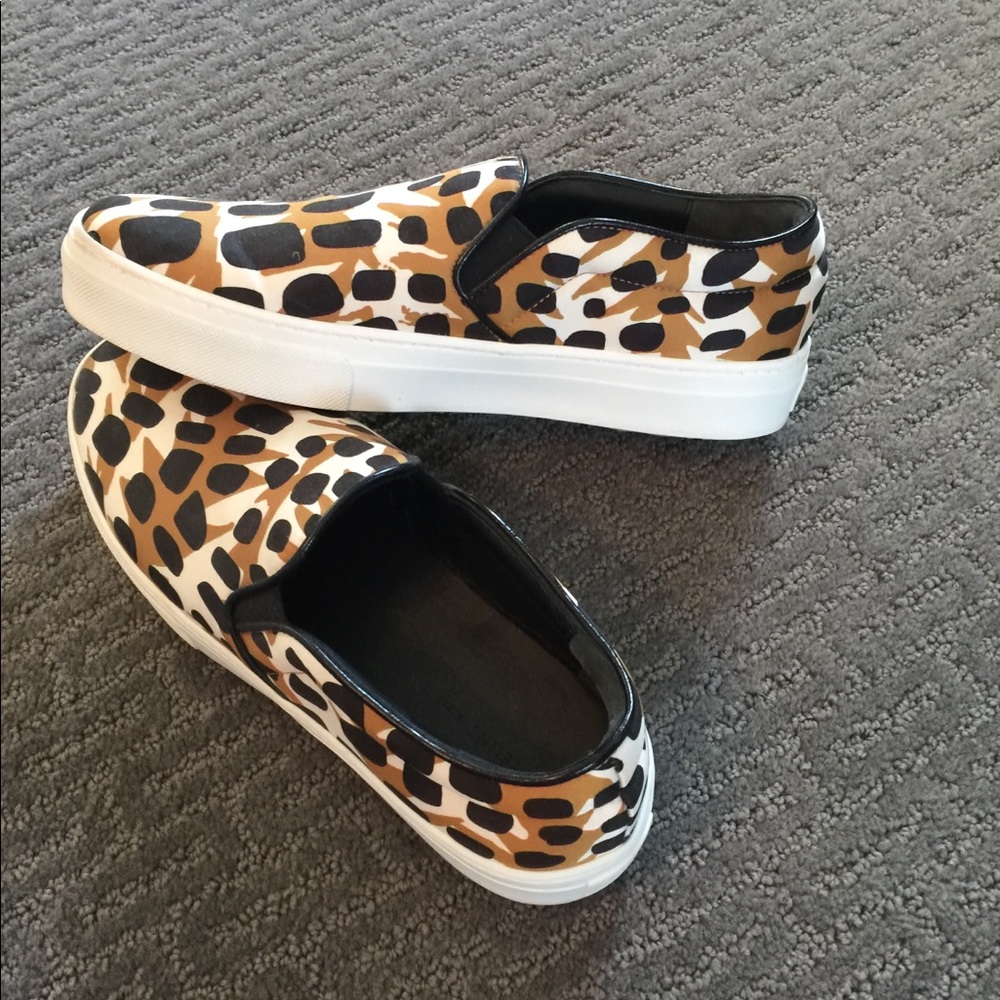 Never worn Celine animal print sneakers